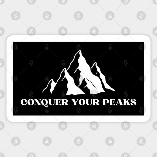 CONQUER YOUR FEAR Magnet by Popular_and_Newest